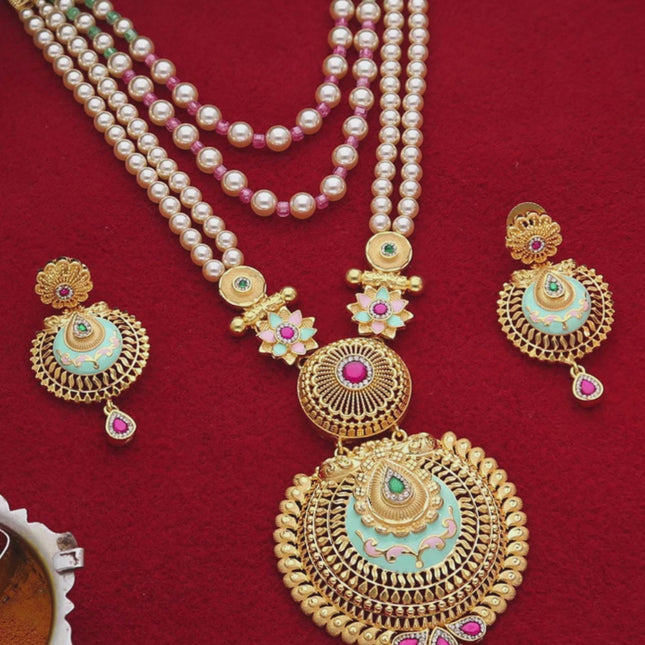 Multilayered Necklace set - ESKU302403310