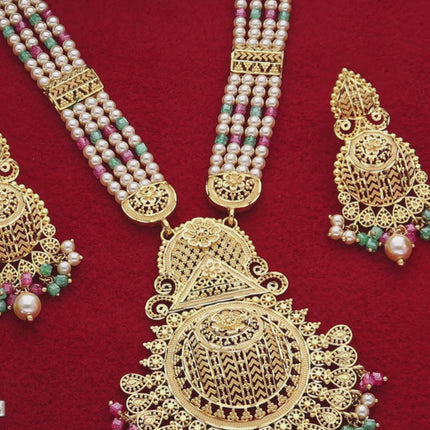 Antique Necklace Set - ESKU302403305