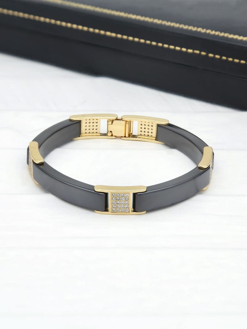 Western Loose / Link Bracelet in Gold finish - THF2311