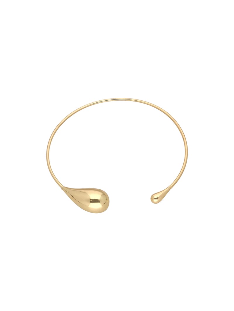 Western Choker Necklace in Gold finish - N18